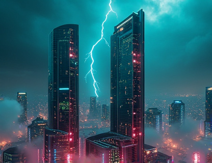 Tech innovation background